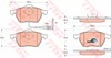 Колодки передние GDB1403 TRW