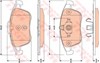 Колодки тормозные передние дисковые GDB1788 TRW