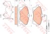 Передние тормозные колодки GDB1895 TRW