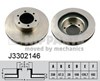 Диск тормозной передний J3302146 NIPPARTS