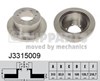 Задний тормозной диск J3315009 NIPPARTS