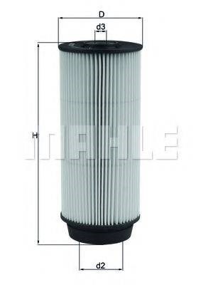 Mahle фильтр топливный iveco daily iv 06- KX399D