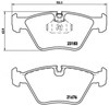 Тормозные колодки P06043 BREMBO