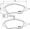 Колодки P23107 BREMBO