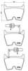 Колодки тормозные передние дисковые P85078 BREMBO