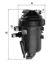 Корпус фильтра топливного S5178GC SOFIMA
