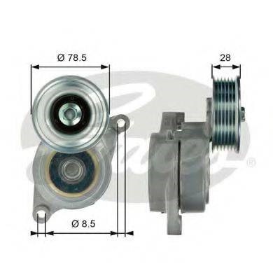 Натяжитель клинового ремня T39103 GATES