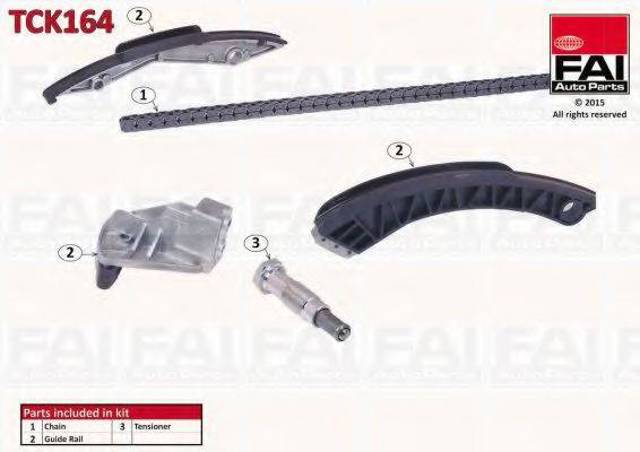 Ремкомплект ГРМ TCK164 FAI