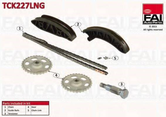 Комплект цепи TCK227LNG FAI