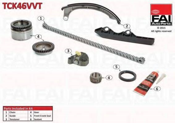 Ремкомплект ГРМ TCK46VVT FAI