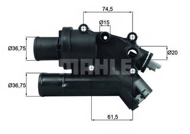 Корпус термостата TH4683 MAHLE