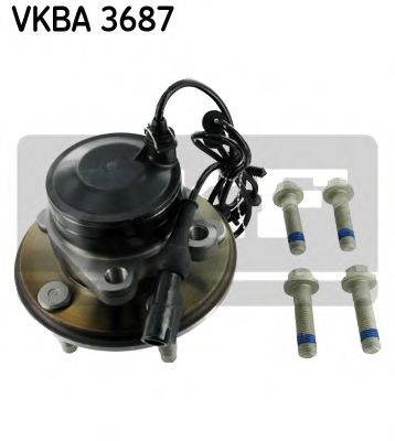 Комплект подшипника ступицы колеса VKBA3687