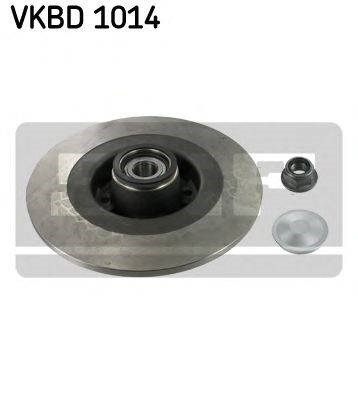Задний тормозной диск VKBD1014 SKF