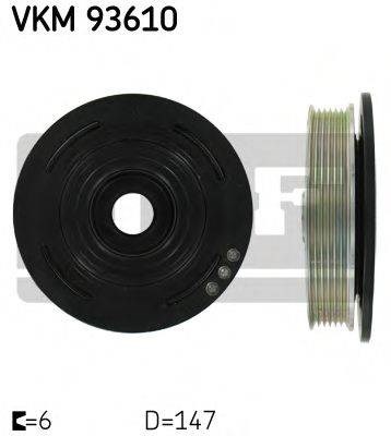 Ременный шкив, коленчатый вал VKM93610