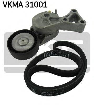 Поликлиновой ременный комплект VKMA31001