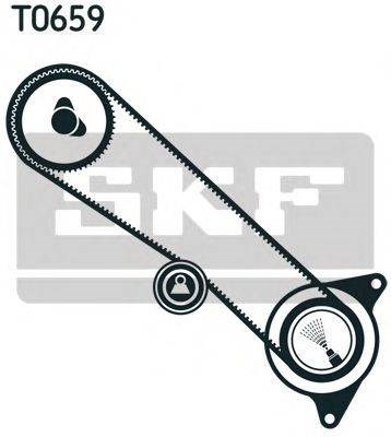 Комплект ремня ГРМ VKMA91713 SKF