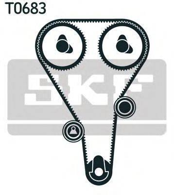 ГРМ ремни, комплект VKMA94624 SKF