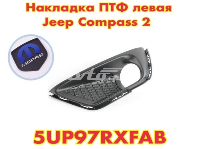 Заглушка ПТФ бампера переднего левая 5UP97RXFAB CHRYSLER