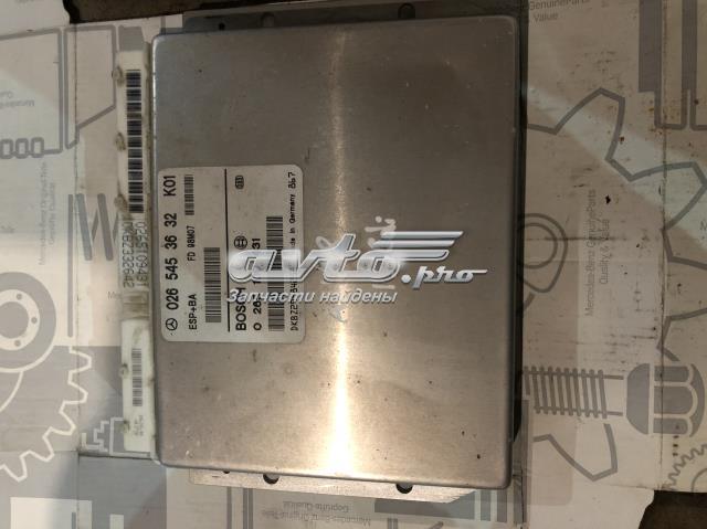 Блок управления ESP 0265453632 MERCEDES