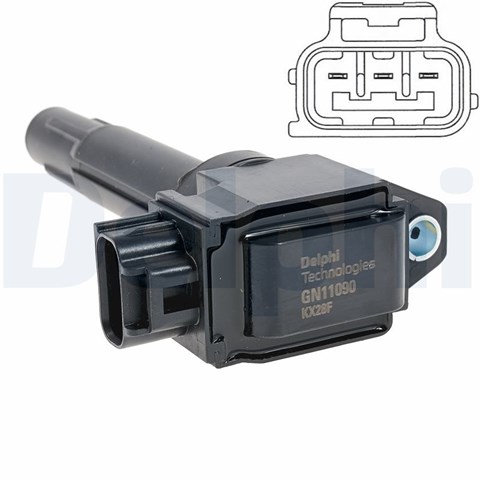 Катушка зажигания GN1109012B1 DELPHI
