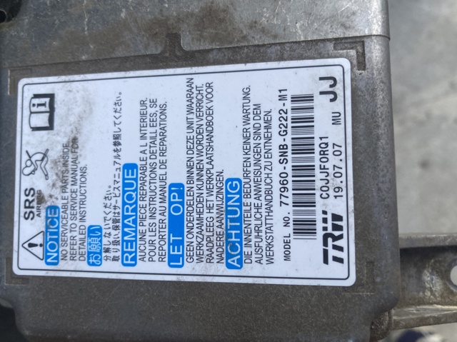 HONDA 77960SNBG222M1 в наличии Украина