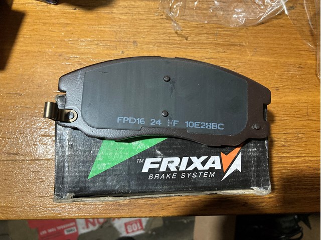 Колодки тормозные FPD16 FRIXA