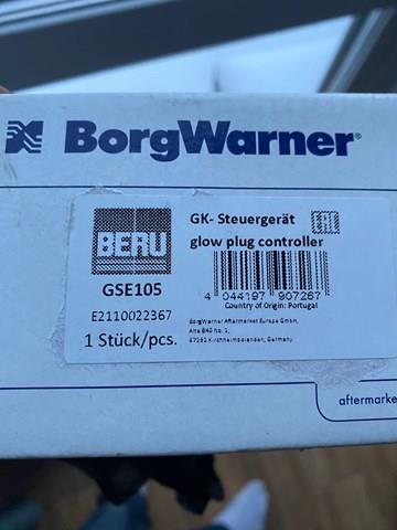 BERU GSE105 Реле свечей накала в наличии Хмельницкий