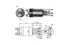 Подшипник муфты компрессора кондиционера EP35BD4820T1XDDUM01MA8L5 NSK