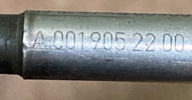 A0019052200 MERCEDES Датчик температуры отработавших газов (ОГ), сажевого фильтра купить в Сумы
