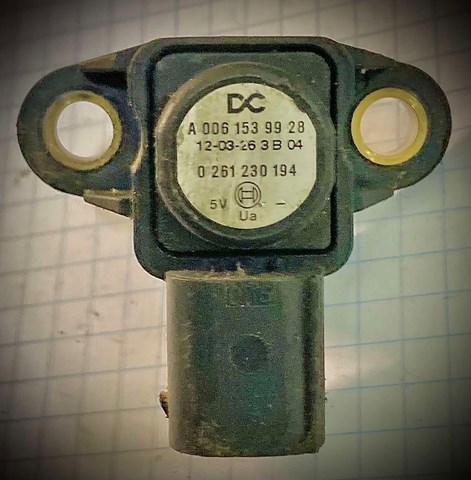 Датчик давления наддува турбины A0061539928 MERCEDES