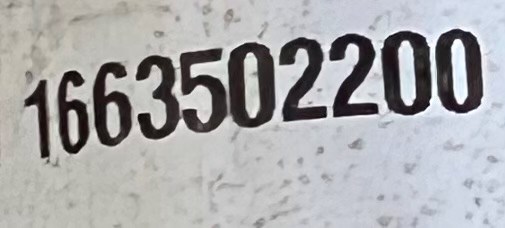 A1663502200 MERCEDES Полуось задняя левая купить в Львов