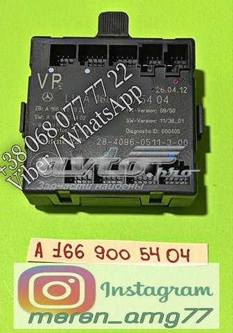 Блок комфорта передней двери A1669005404 MERCEDES