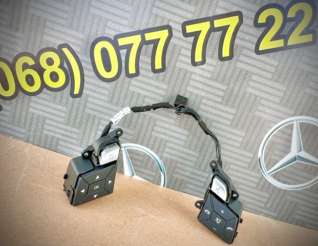 MERCEDES A1669051800 Блок кнопочных переключателей рулевого колеса в наличии Днепр