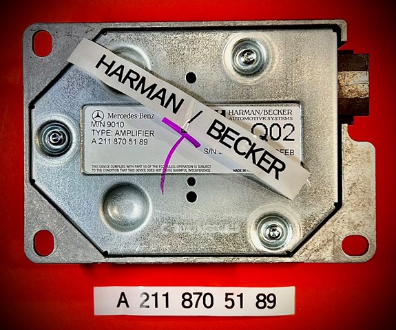 MERCEDES A2118705189 Усилитель звука аудиосистемы в наличии Каменское