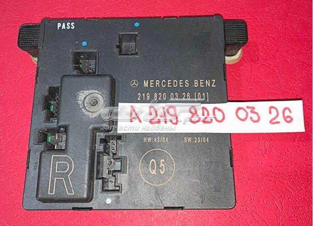 Блок комфорта A2198200326 MERCEDES