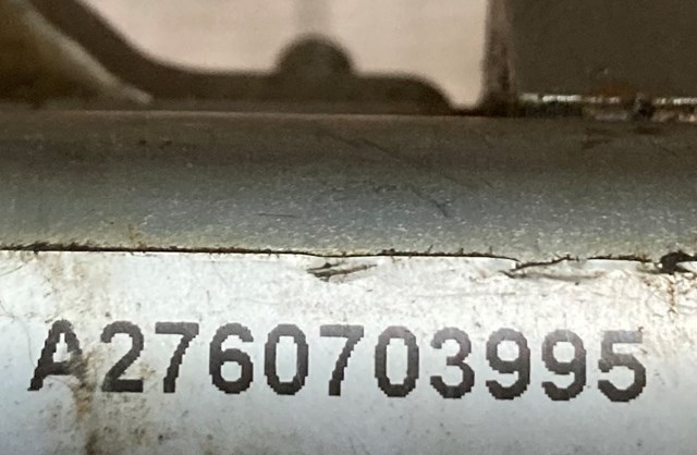 MERCEDES A2760703995 Распределитель топлива (рампа) левый в наличии Каменское