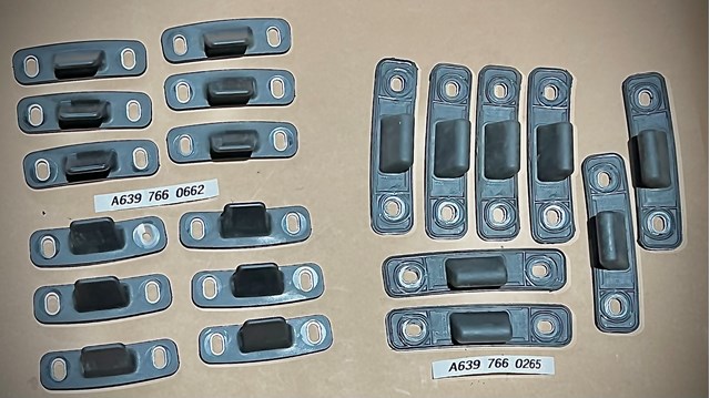 MERCEDES 6397660662 Отбойник сдвижной двери верхний в наличии Одесса