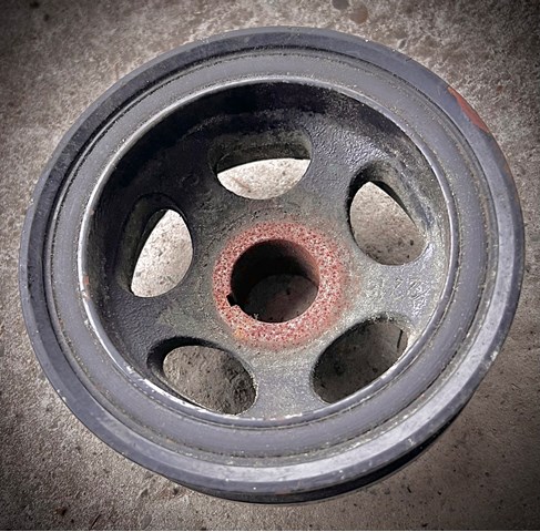 Шкив коленвала (демпфер) A6420300103 MERCEDES