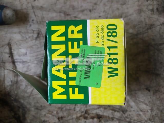 W81180 MANN Фильтр масляный купить в Львов