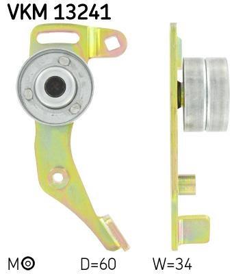 Ролик натяжителя VKM13241 SKF