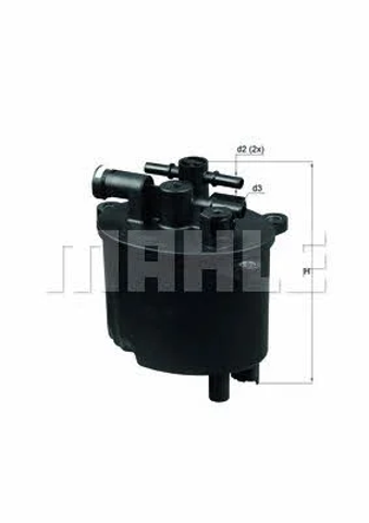 KL581 MAHLE Фильтр топливный купить в Николаев
