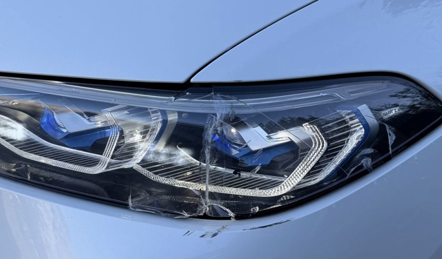 Вставка фары левой 63119852955 BMW