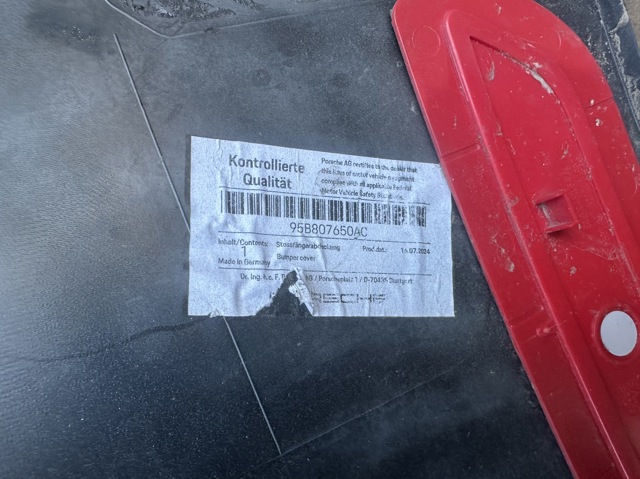 95B807650AC PORSCHE Бампер задний купить в Чернигов