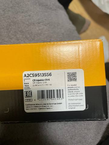 Форсунка впрыска топлива A2C59513556 CONTINENTAL