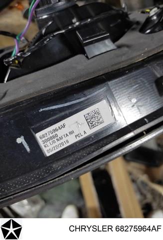 68275964AF CHRYSLER Фонарь задний правый внутренний купить в Полтава