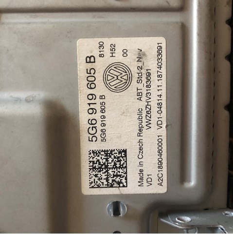 5G6919605B Дисплей многофункциональный купить Одесса