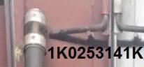 Хомут глушителя передний 1K0253141K 