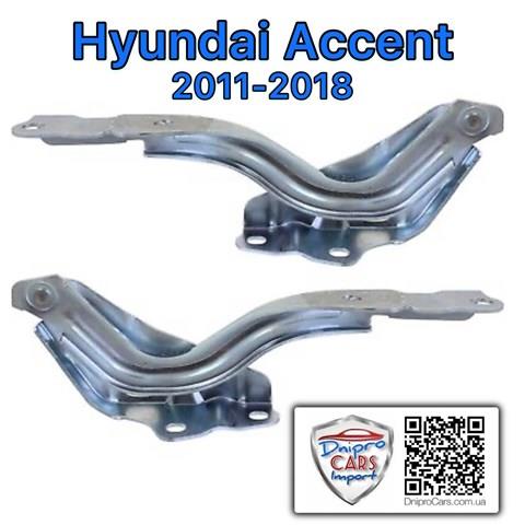 Hyundai accent 11-18 (original) петля капота левая 791101R000