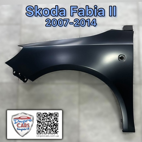 Переднее левое крыло Skoda Fabia 2