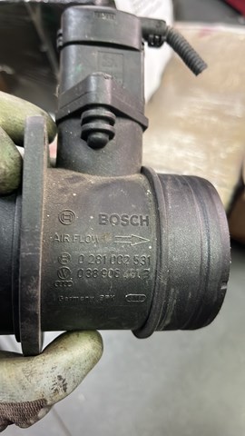 Датчик потока (расхода) воздуха, расходомер M.A.F. - (Mass Airflow)